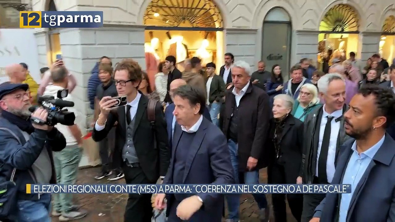 ELEZIONI REGIONALI, CONTE (M5S) A PARMA: "COERENZA NEL SOSTEGNO A DE PASCALE" | ELEZIONI REGIONALI, CONTE (M5S) A PARMA: "COERENZA NEL SOSTEGNO A DE PASCALE"