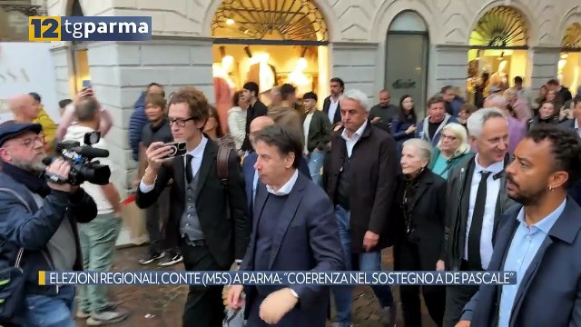 ELEZIONI REGIONALI, CONTE (M5S) A PARMA: COERENZA NEL SOSTEGNO A DE PASCALE | ELEZIONI REGIONALI, CONTE (M5S) A PARMA: COERENZA NEL SOSTEGNO A DE PASCALE