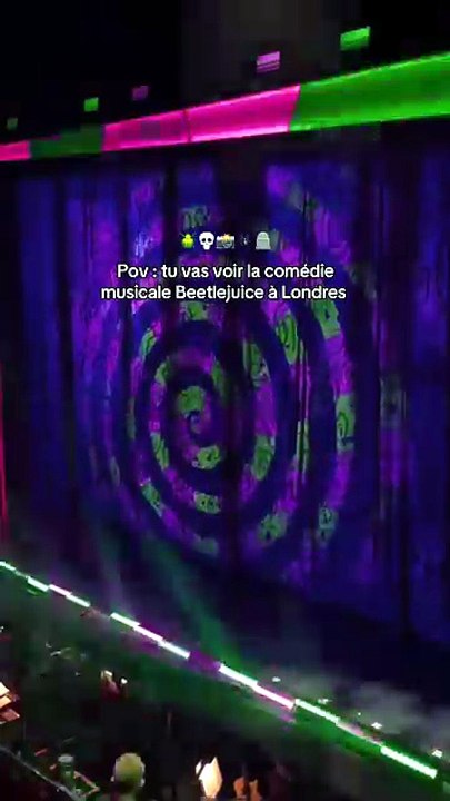 La comédie musicale Beetlejuice à Londres