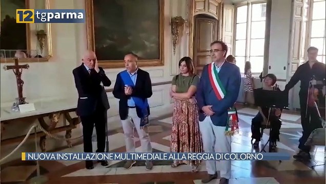 NUOVA INSTALLAZIONE MULTIMEDIALE ALLA REGGIA DI COLORNO | NUOVA INSTALLAZIONE MULTIMEDIALE ALLA REGGIA DI COLORNO