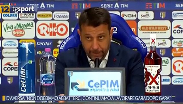 D'Aversa: Non dobbiamo abbatterci