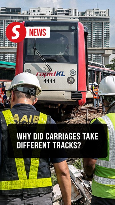 LRT derailment: Initial probe points to possible issue with track-switching system