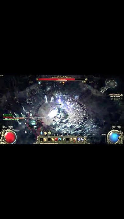 The Prisoner - testing monk #monk #gaming #pathofexile2 #poe2 #returnoftheancients