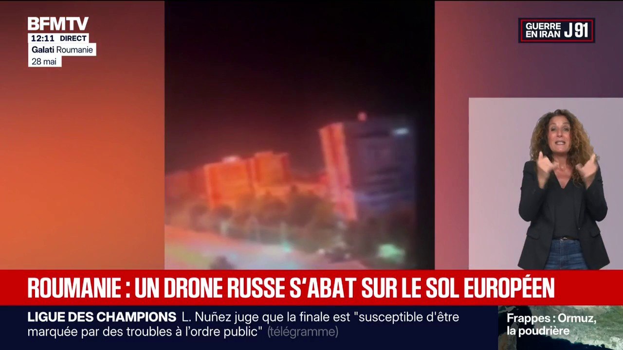 Guerre en Ukraine: la Roumanie, membre de l'Otan, annonce qu'un drone russe a frappé un immeuble sur son territoire