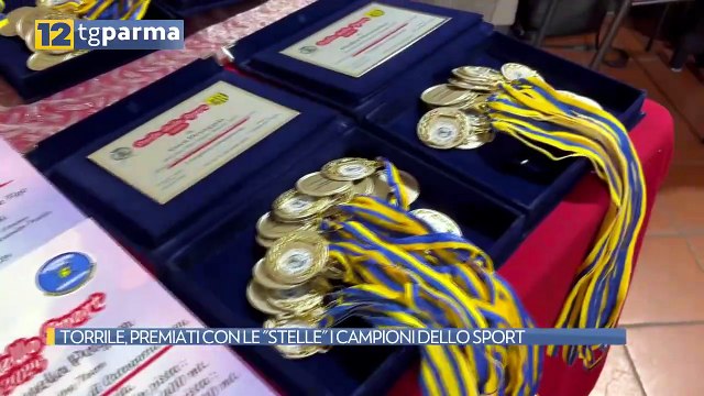 TORRILE, PREMIATI CON LE STELLE I CAMPIONI DELLO SPORT | TORRILE, PREMIATI CON LE STELLE I CAMPIONI DELLO SPORT
