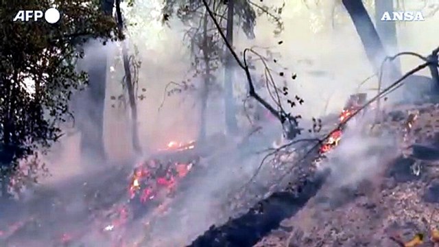 California, la pioggia aiuta i vigili del fuoco a domare le fiamme
