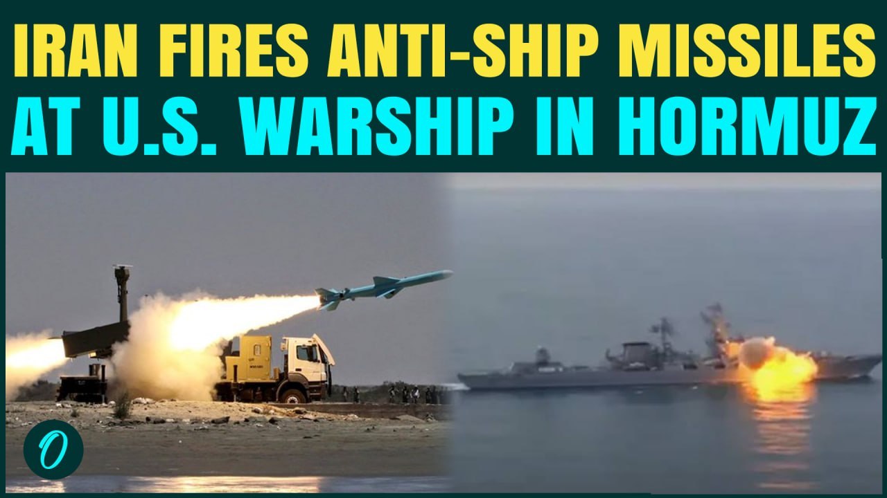 Iran KILLS U.S. NavalTroops?IRGC Fires Anti-Ship Cruise Missiles At U.S. Warship In Strait Of Hormuz
