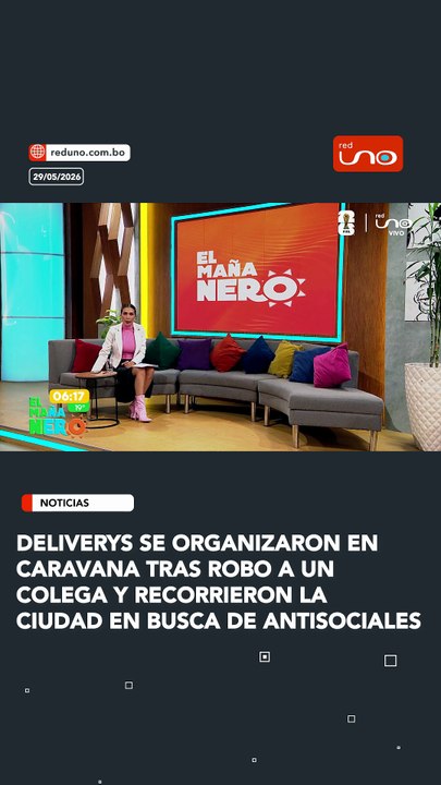 Deliverys se organizaron en caravana tras robo a uncolega Y recorrieron la ciudad en busca de antisocialES