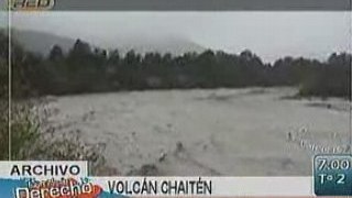 Chaiten - Volcán tiene 2 nuevos cráteres