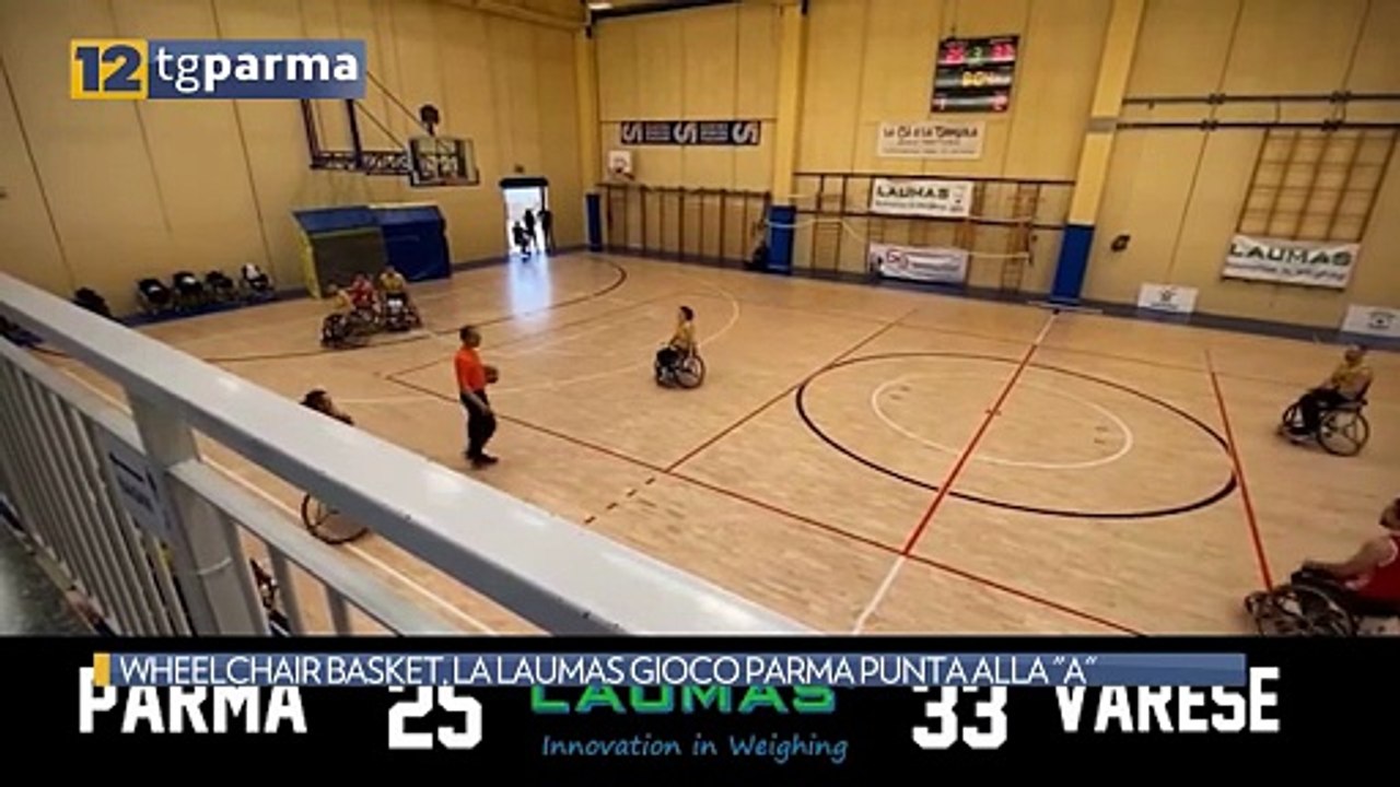 WHEELCHAIR BASKET, LA LAUMAS GIOCO PARMA PUNTA ALLA "A" | WHEELCHAIR BASKET, LA LAUMAS GIOCO PARMA PUNTA ALLA "A"