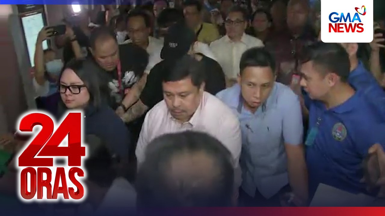 Sen. Estrada, agad nagpiyansa nang isyuhan ng warrant of arrest ng Sandiganbayan | 24 Oras