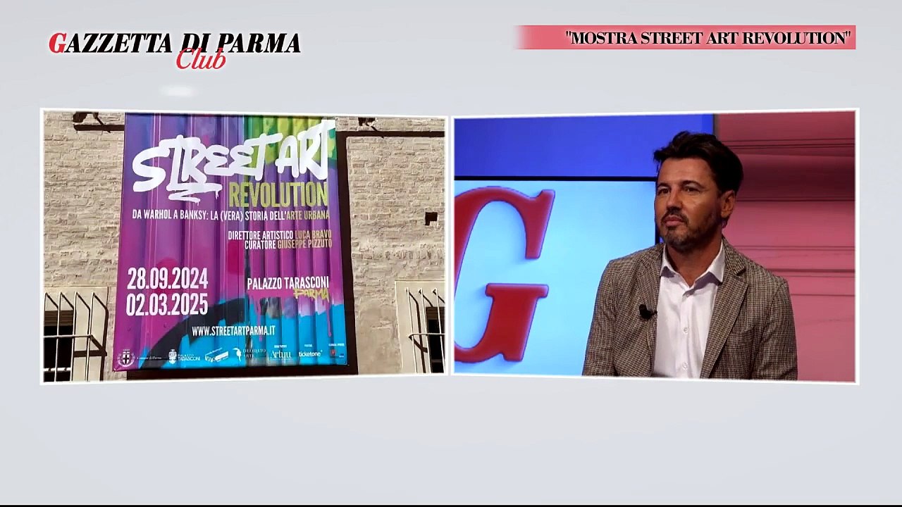 Gazzetta Club - "Mostra street art revolution" - del 31-10-24 | Gazzetta Club - "Mostra street art revolution" - del 31-10-24