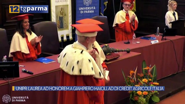 UNIPR: LAUREA AD HONOREM A GIAMPIERO MAIOLI, AD DI CRÉDIT AGRICOLE ITALIA | UNIPR: LAUREA AD HONOREM A GIAMPIERO MAIOLI, AD DI CRÉDIT AGRICOLE ITALIA