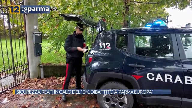 SICUREZZA, REATI IN CALO DEL 10%. DIBATTITO A 'PARMA EUROPA' | SICUREZZA, REATI IN CALO DEL 10%. DIBATTITO A 'PARMA EUROPA'