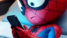 Spider-Man Doing Online Shopping #SpidermanAction, #HeroRescue, #EpicSave, #SuperheroMoments, #SpidermanShorts