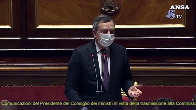 Pnrr, Draghi: Da noi dipende il successo Recovery plan, che e' una scommessa dell'Europa