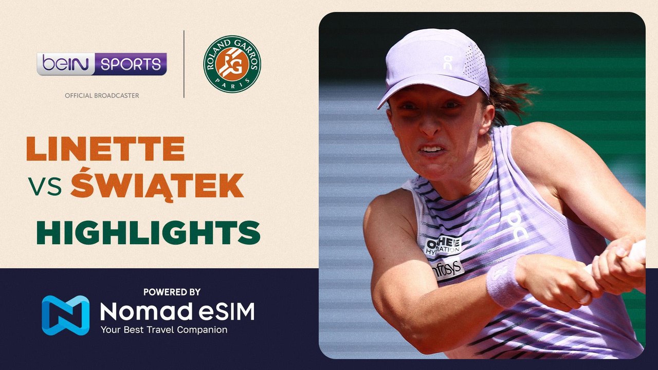 Magda Linette vs Iga Świątek | Roland-Garros 2026 | Match Highlights