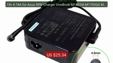 19v 4.74A for Asus 90W Charger VivoBook M1402IA M1702QA M3400... -- Amazing Value 2026 | Must Have!