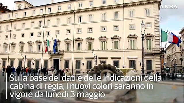 Nuovi colori delle regioni: in zona rossa solo la Valle d'Aosta
