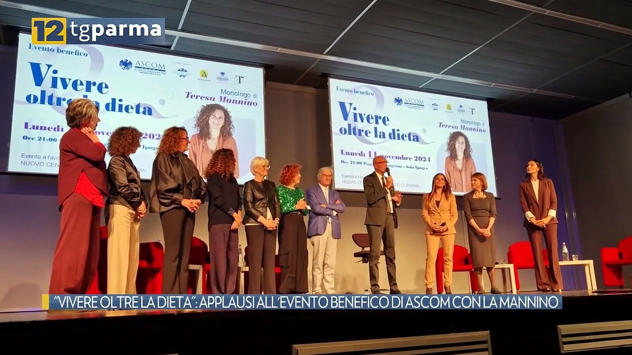 "VIVERE OLTRE LA DIETA": APPLAUSI ALL'EVENTO BENEFICO DI ASCOM CON LA MANNINO | "VIVERE OLTRE LA DIETA": APPLAUSI ALL'EVENTO BENEFICO DI ASCOM CON LA MANNINO