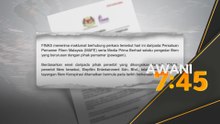 Filem “Konspirasi” ditamatkan atas permintaan penerbit
