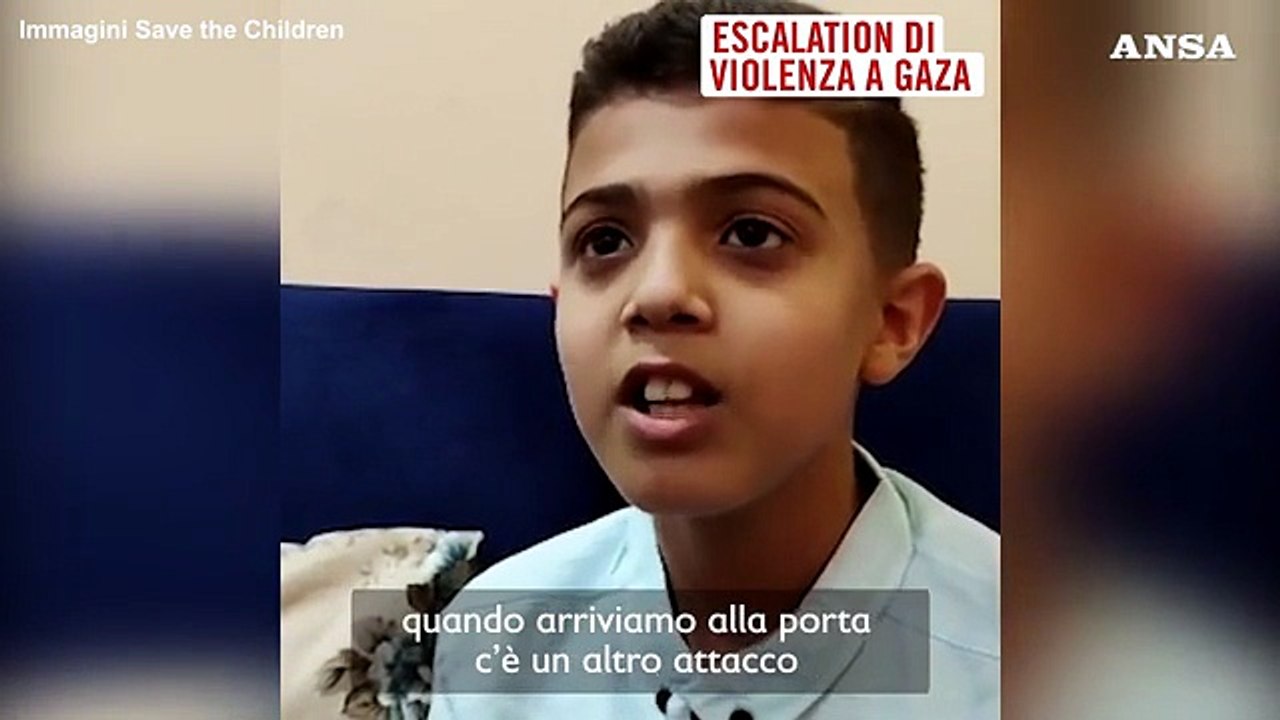 La paura dei bambini di Gaza: "Vorremmo solo giocare in cortile, invece piangiamo appena sentiamo un attacco"