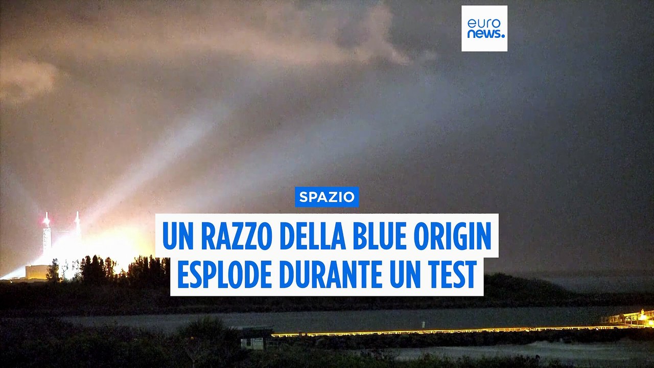 Stati Uniti, il razzo New Glenn di Jeff Bezos esplode durante un lancio di prova