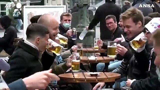 Belgio, riaprono ristoranti e pub mentre le restrizioni si attenuano