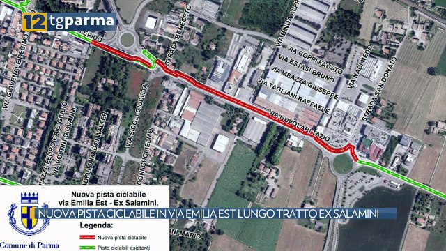 NUOVA PISTA CICLABILE IN VIA EMILIA EST LUNGO TRATTO EX SALAMINI | NUOVA PISTA CICLABILE IN VIA EMILIA EST LUNGO TRATTO EX SALAMINI