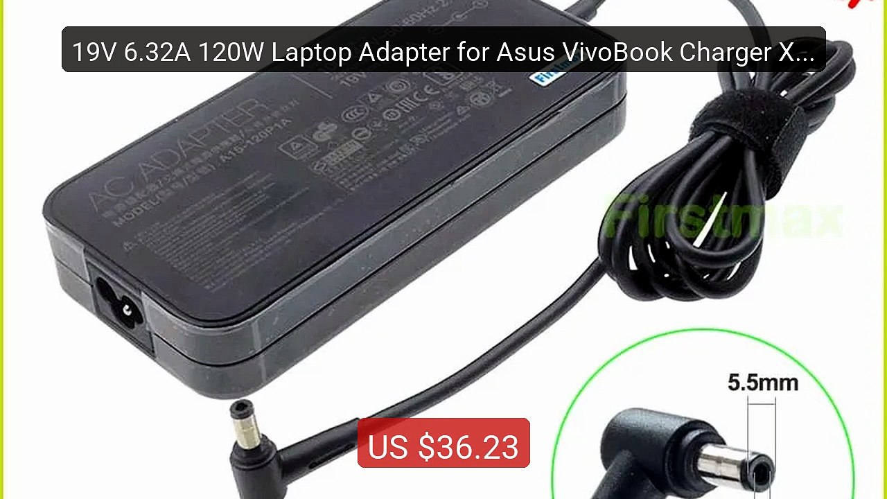 19V 6.32A 120W Laptop Adapter for Asus VivoBook Charger X580VN N705... -- Top Rated 2026 | Buy Now!