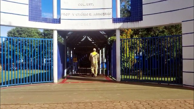 Adolescente sofre queda em colégio de Cascavel e é atendida pelo Siate