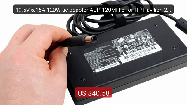19.5V 6.15A 120W ac adapter ADP-120MH B for HP Pavilion 24-ca0... Hot Deal 2026 | Limited Offer!