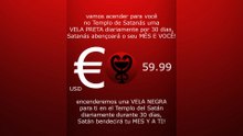 VELA PARA SATANÁS / LA VELA DEL SATÁN #satanás #satán #lucifer #diablo #satanismo #diabo