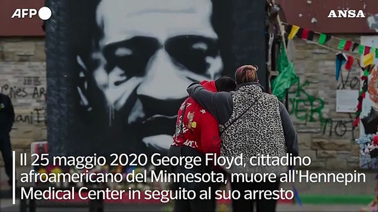 Un anno fa la morte di George Floyd