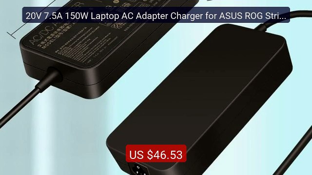 20V 7.5A 150W Laptop AC Adapter Charger for ASUS ROG Strix G512L G5... Top Rated 2026 | Buy Now!