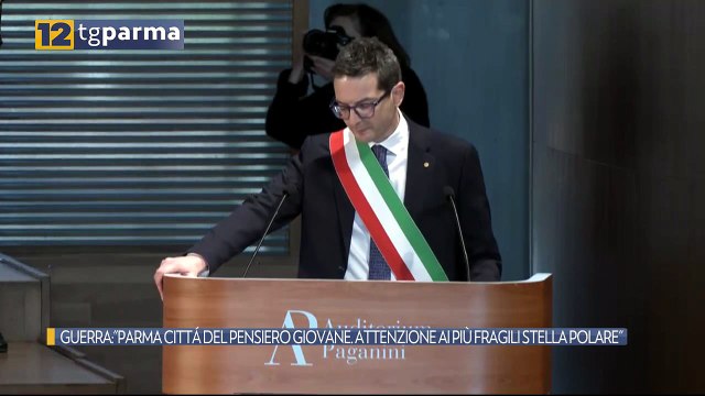 GUERRA: PARMA CITTÁ DEL PENSIERO GIOVANE. ATTENZIONE AI PIÙ FRAGILI STELLA POLARE | GUERRA: PARMA CITTÁ DEL PENSIERO GIOVANE. ATTENZIONE AI PIÙ FRAGILI STELLA POLARE