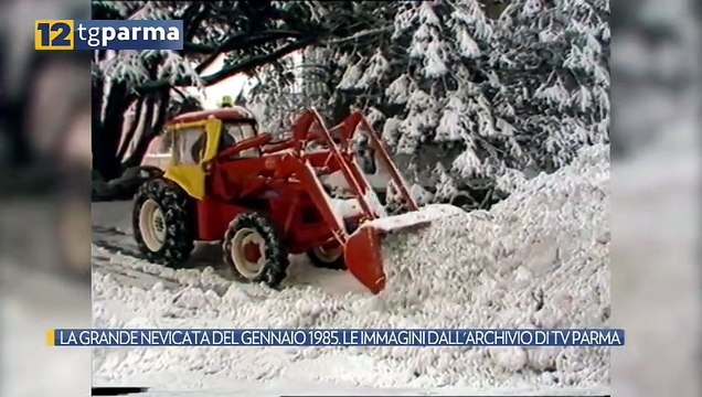 LA GRANDE NEVICATA DEL GENNAIO 1985. LE IMMAGINI DALL'ARCHIVIO DI TV PARMA | LA GRANDE NEVICATA DEL GENNAIO 1985. LE IMMAGINI DALL'ARCHIVIO DI TV PARMA