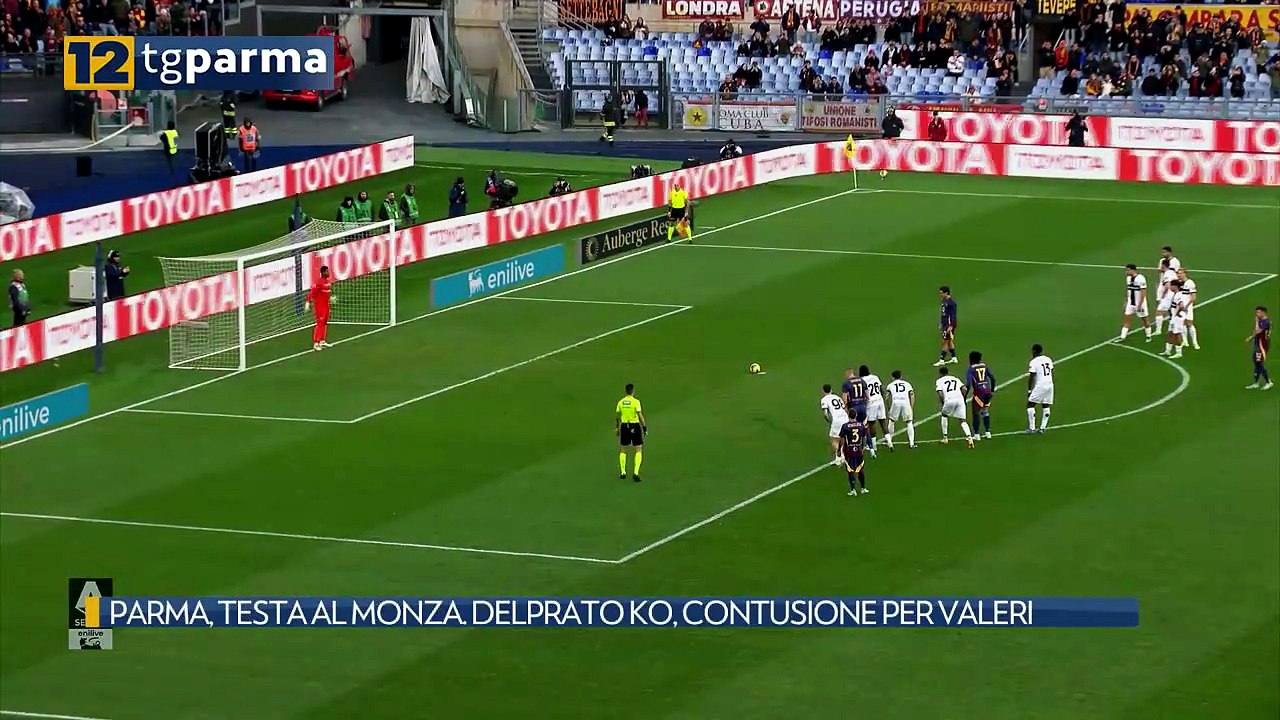 PARMA, TESTA AL MONZA. DELPRATO KO, CONTUSIONE PER VALERI | PARMA, TESTA AL MONZA. DELPRATO KO, CONTUSIONE PER VALERI