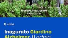 Inaugurato a Cesena il Primo Giardino Terapeutico Pubblico d'Italia per la Demenza, Dedicato a Eva Mameli Calvino