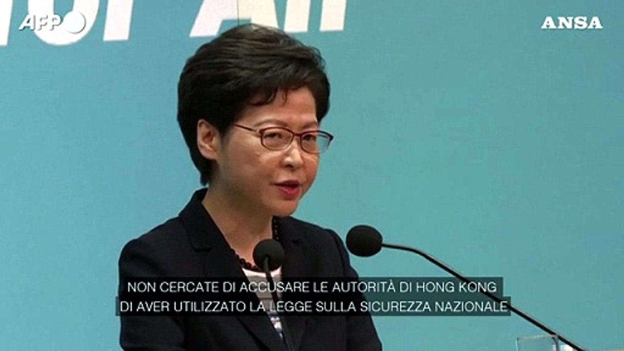 Hong Kong, Lam: "da Apple Daily atti che mettono in pericolo la sicurezza nazionale"