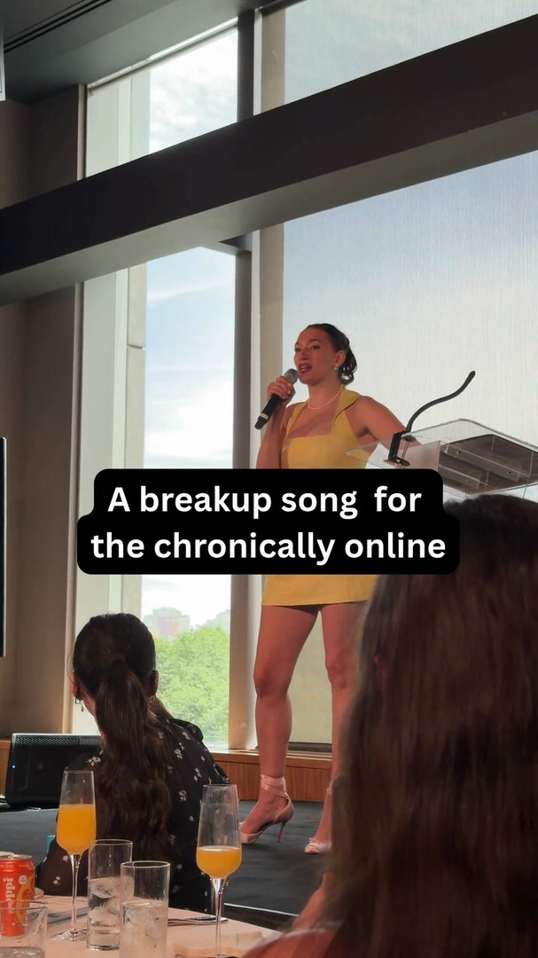 ⁣Influencer Jess Val Ortiz Performs a Breakup Song for the Chronically Online