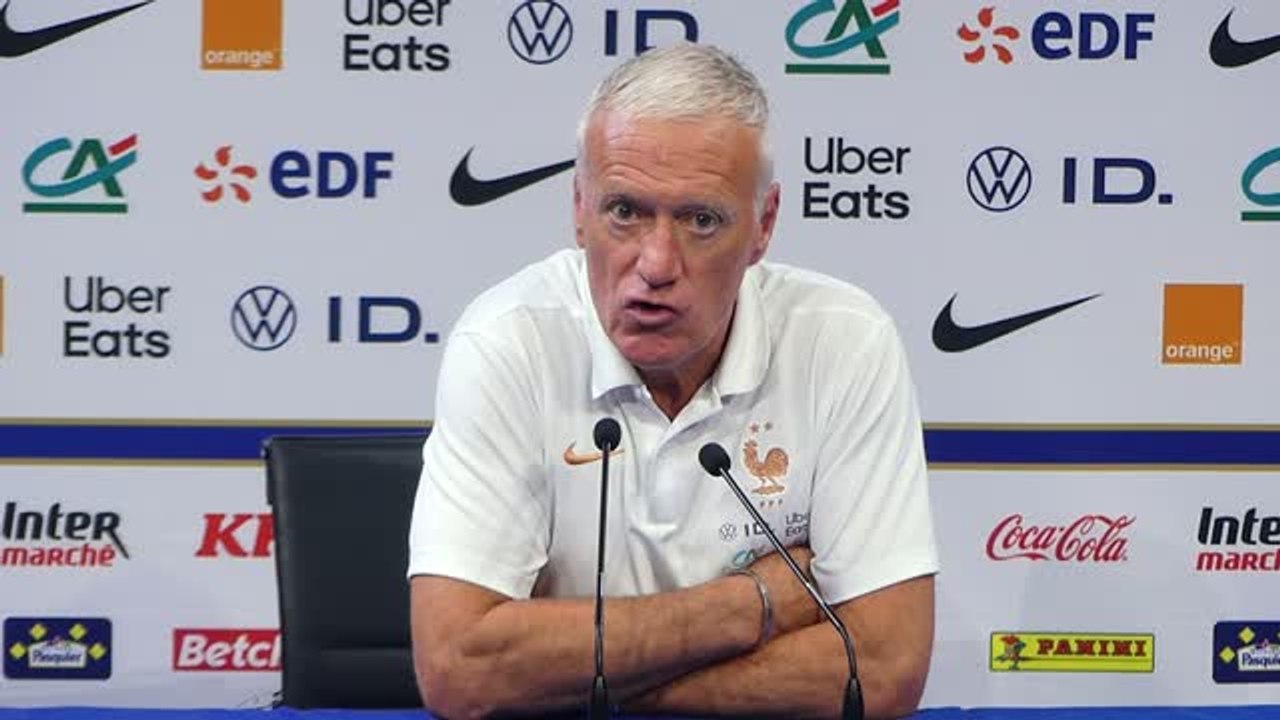 Bleus - Deschamps : ''Je vois des sélectionneurs dire que l'on a deux équipes''