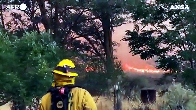 Infuria il Dixie Fire, l'incendio piu' grande nella storia della California