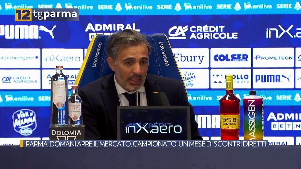 PARMA, DOMANI APRE IL MERCATO. CAMPIONATO, UN MESE DI SCONTRI DIRETTI | PARMA, DOMANI APRE IL MERCATO. CAMPIONATO, UN MESE DI SCONTRI DIRETTI