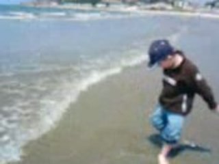 Adrien à la Plage du Havre