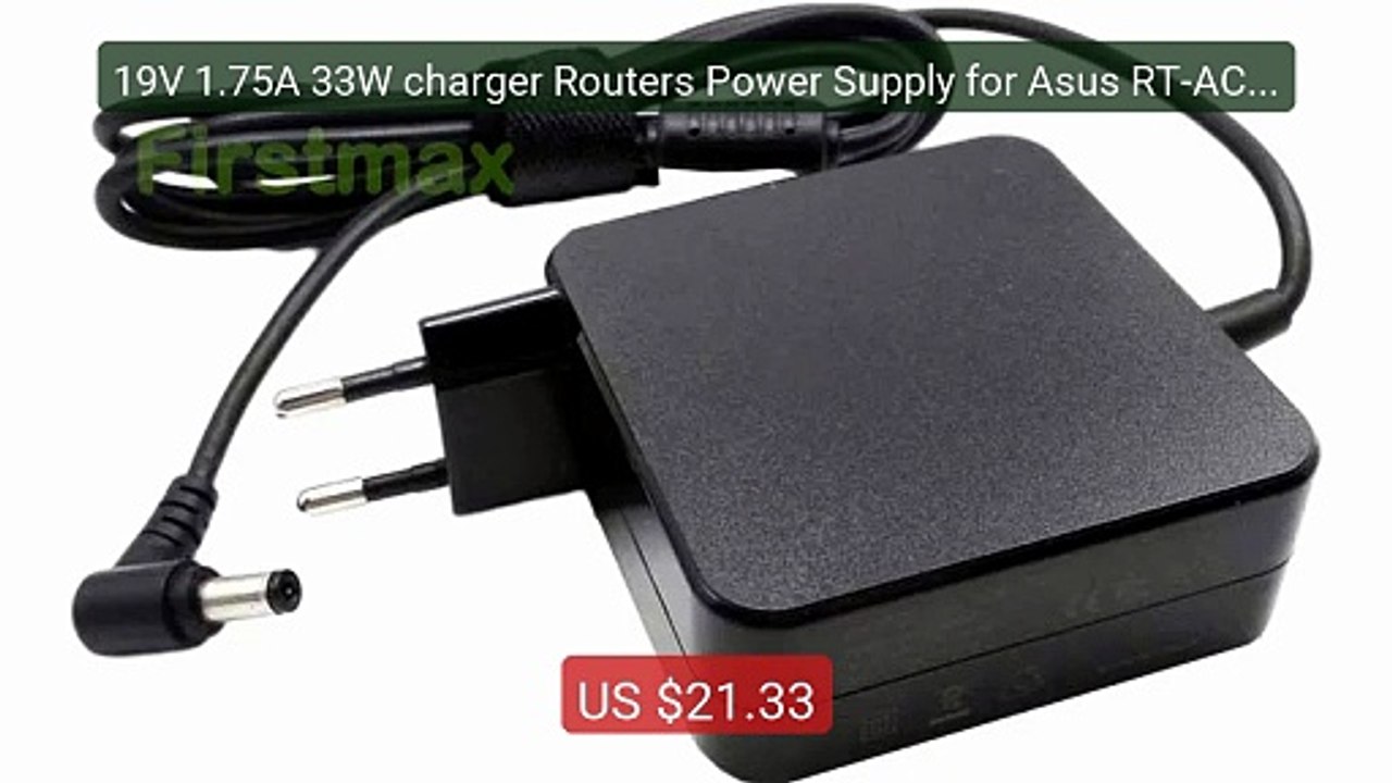 19V 1.75A 33W charger Routers Power Supply for Asus RT-AC5300 RT-A... -- Best Deal 2026 | Shop Now!