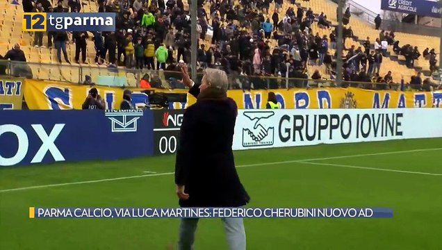 PARMA CALCIO, VIA LUCA MARTINES: FEDERICO CHERUBINI NUOVO AD | PARMA CALCIO, VIA LUCA MARTINES: FEDERICO CHERUBINI NUOVO AD