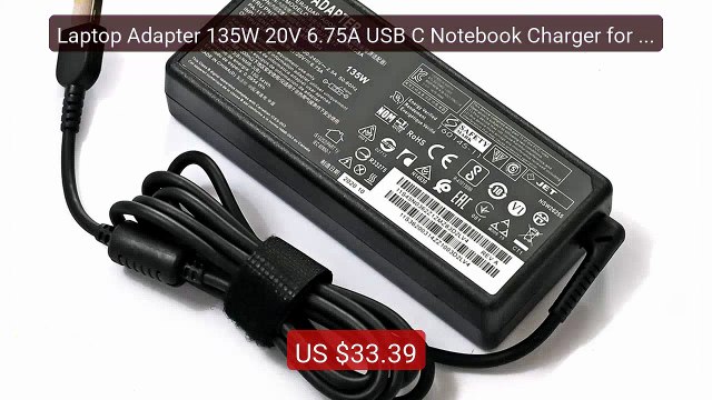 Laptop Adapter 135W 20V 6.75A USB C Notebook Charger for Leno... Amazing Value 2026 | Must Have!