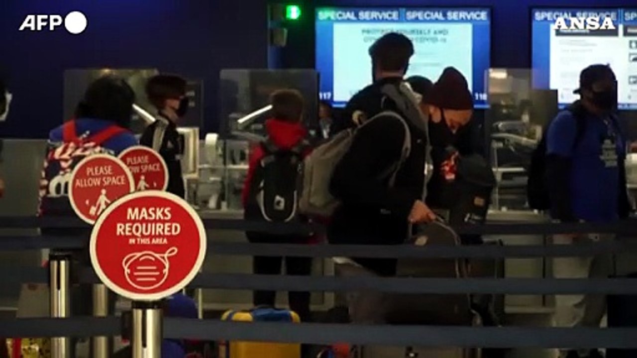 Gli Stati Uniti riaprono ai viaggiatori vaccinati da Ue e Gran Bretagna