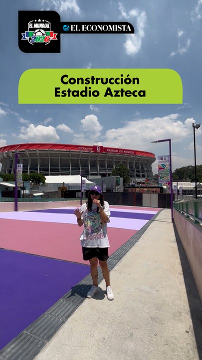 Construcción Estadio Azteca